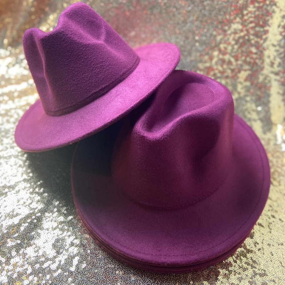 Maroon Fedora